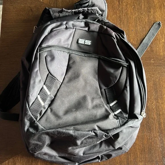 Eastsport | Bags | Es Black Backpack With Tons Of Storage | Poshmark Eastsport | Bags | Es Black Backpack With Tons Of Storage | Poshmark